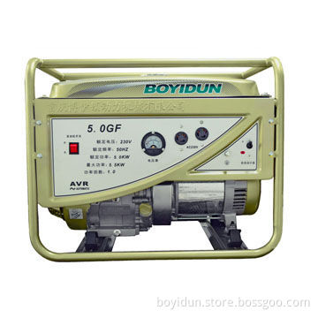 5kW Portable Gasoline Generator, 420mL Displacement, 100% Copper Line